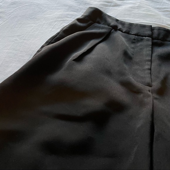 Black Culotte Pants - Picture 2 of 6